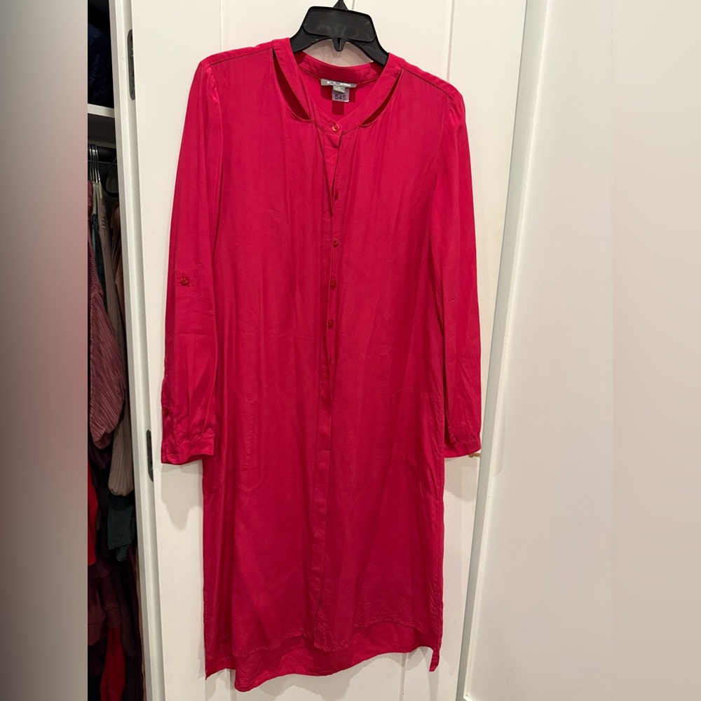 Go Silk pink dress size Small